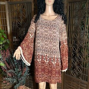 XHILERATION BOHO DRESS L